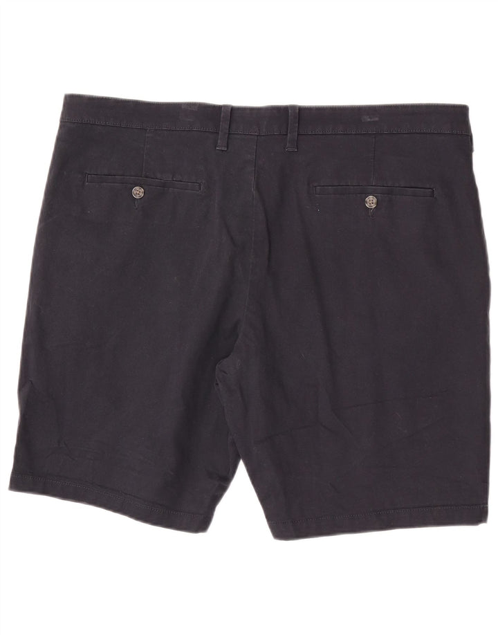 Ανδρικό σορτς Chino Marks & Spencer W40 XL Navy Blue Cotton