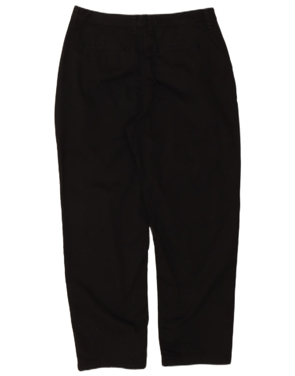 Vans Mens Straight Chino Trousers W30 L27 Black Cotton