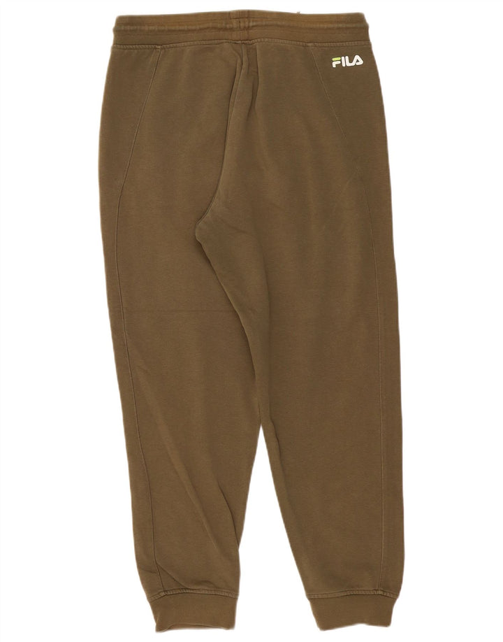 Ανδρική φόρμα Fila Παντελόνι Joggers Μεγάλο Χακί Βαμβακερό