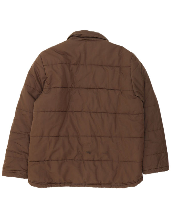 Puma Ανδρικό μπουφάν με επένδυση UK 40 Large Brown