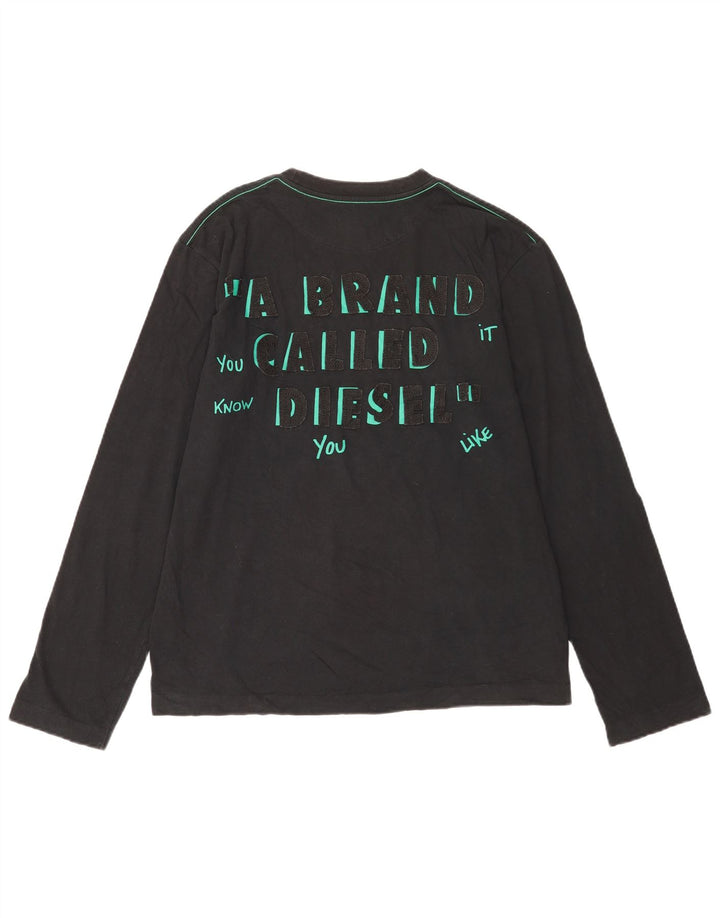 Ανδρικό Diesel Graphic Top Μακρύ Βαμβακερό XL