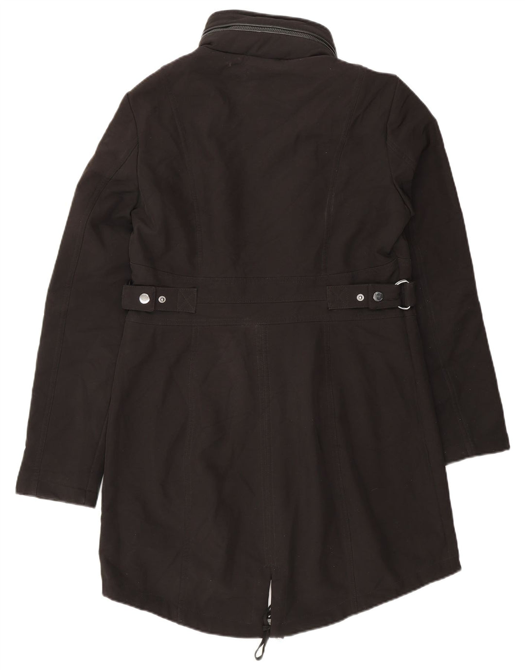 Michael Kors Γυναικείο μπουφάν Parka με κουκούλα UK 10 Small Black Polyester