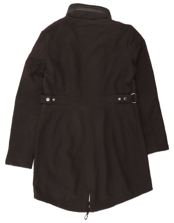 Michael Kors Γυναικείο μπουφάν Parka με κουκούλα UK 10 Small Black Polyester