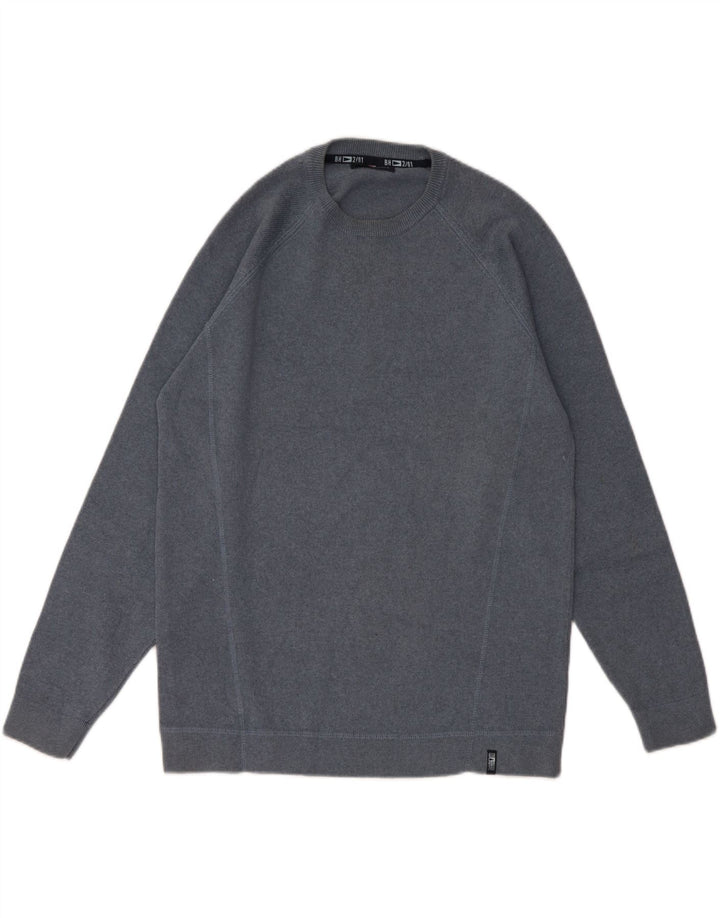 Ανδρικό πουλόβερ Marks & Spencer Blue Harbor Crew Neck Jumper Medium Blue