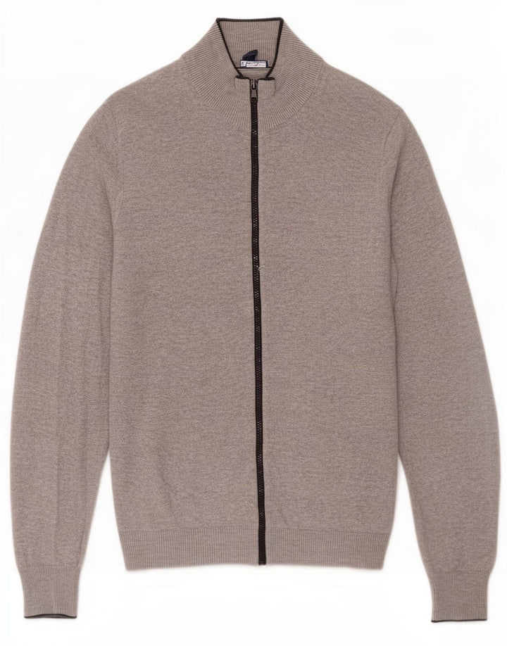 Ανδρικό πουλόβερ Gap Cardigan Μεσαίο γκρι βαμβακερό
