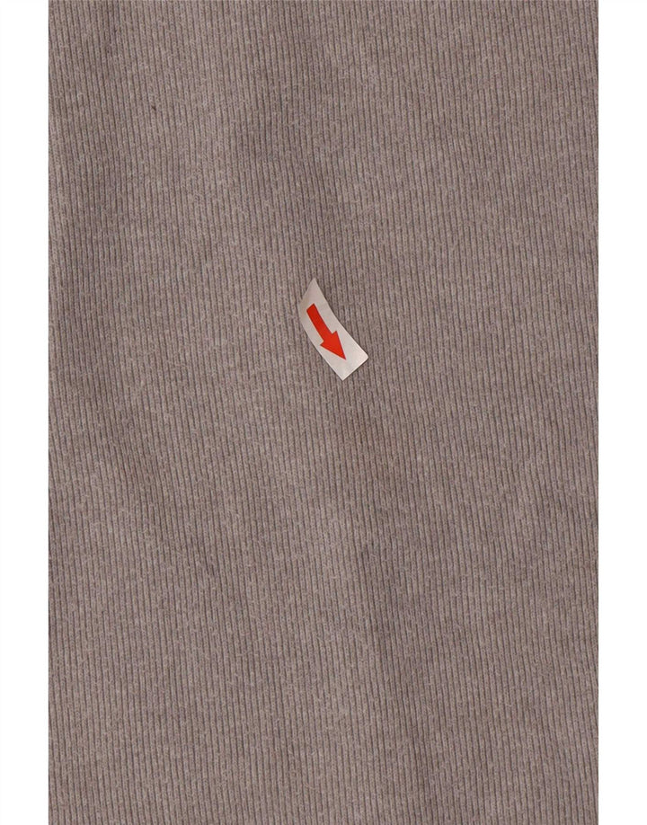 Zara Γυναικεία Loose Fit Μπλούζα Τοπ UK 14 Medium Grey