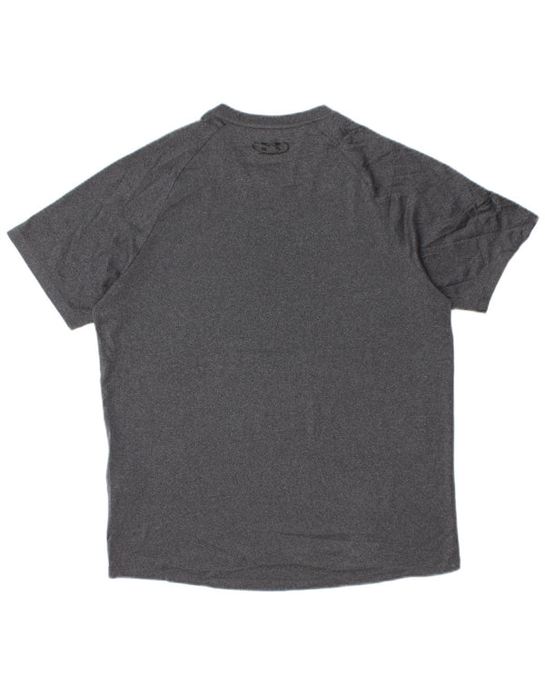 Ανδρικό T-Shirt UNDER Armour Top Small Grey Flecked Polyester