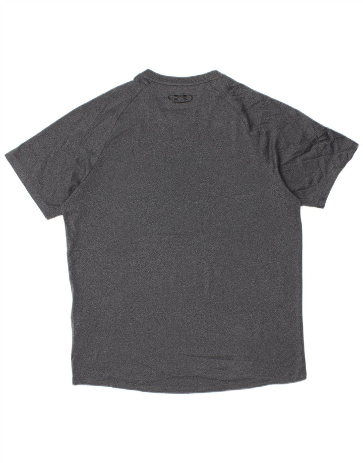 Ανδρικό T-Shirt UNDER Armour Top Small Grey Flecked Polyester