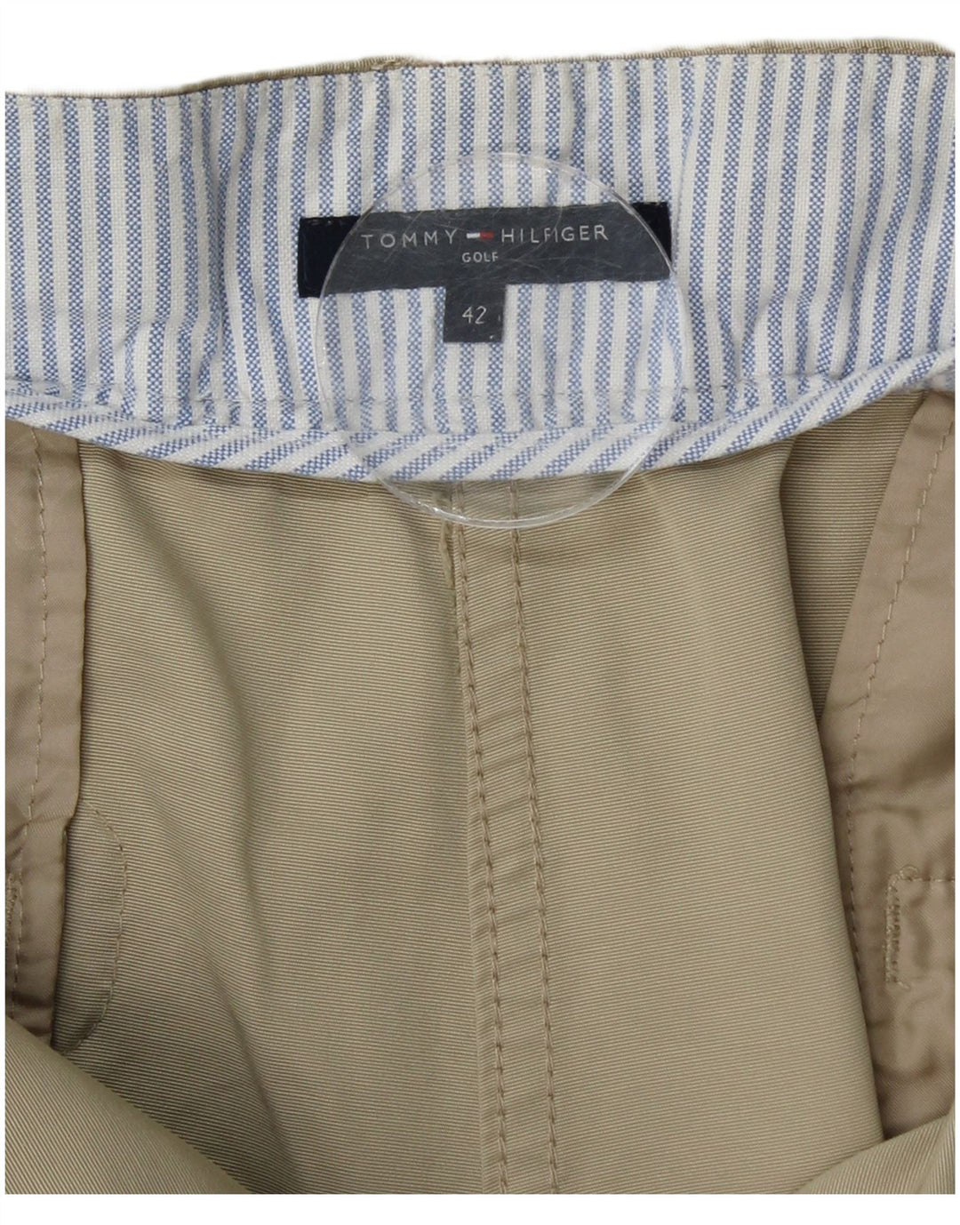 TOMMY HILFIGER Γυναικείο ίσιο casual παντελόνι EU 42 Large W34 L27 Beige