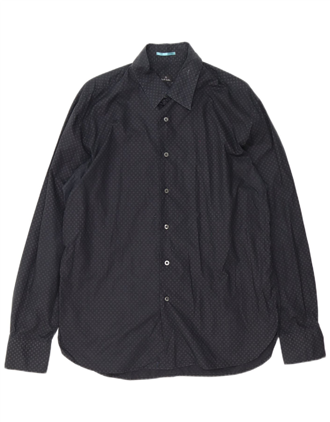 Paul Smith Ανδρικό πουκάμισο Classic Fit XL Βαμβακερό μαύρο με στίγματα