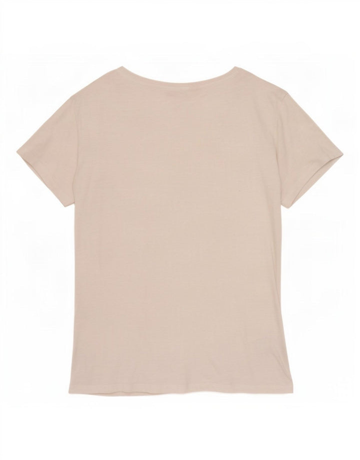 Γυναικείο T-Shirt Levi's Top UK 14 Medium White Flecked