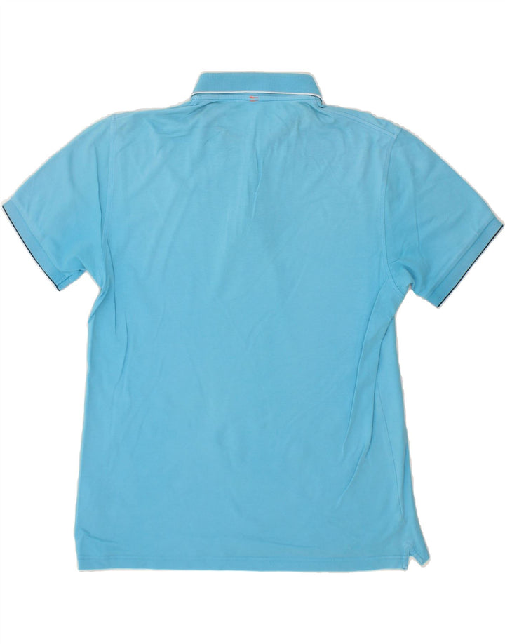 SUN68 Mens Polo Shirt Large Blue Cotton Vintage Sun68 and Second-Hand Sun68 from Messina Hembry 