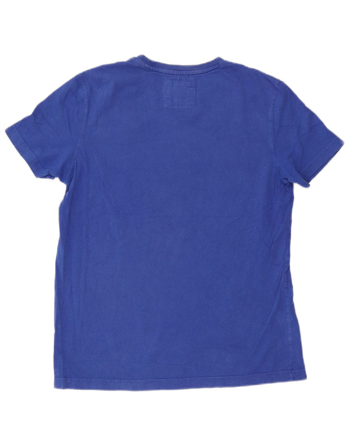 Ανδρικό T-Shirt Crew Clothing Top Medium Blue
