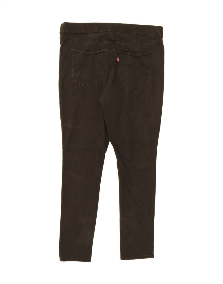 LEVI'S Womens Legging Casual Trousers W32 L30 Black Cotton Vintage Levi's and Second-Hand Levi's from Messina Hembry 