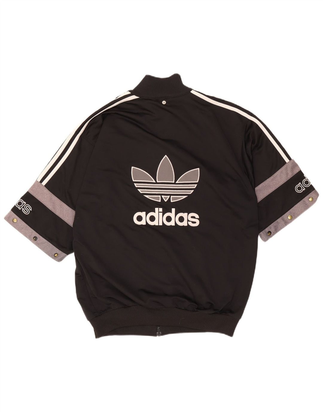 Ανδρική φόρμα γυμναστικής ADIDAS Top Jacket UK 40/42 Medium Black Colourblock