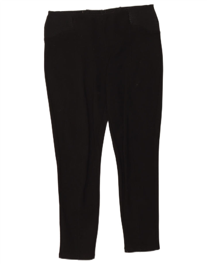 Zara Γυναικεία κολάν Crop UK 16 Large Black
