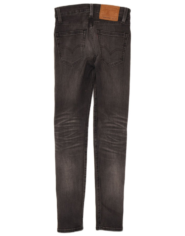 LEVI'S Ανδρικό Skinny Tapered Jeans W26 L30 Γκρι βαμβακερό