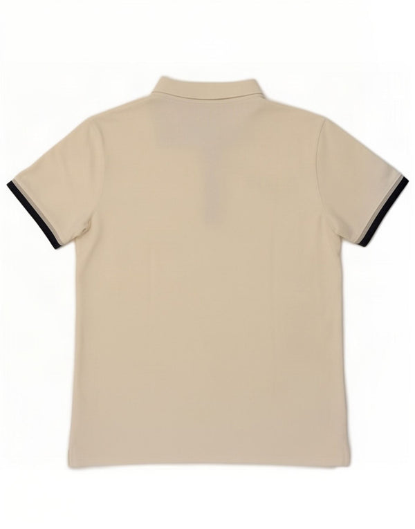 Guess Mens Slim Fit Polo πουκάμισο XL Λευκό βαμβακερό