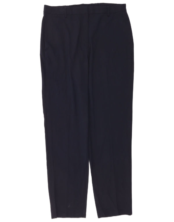 Marks & Spencer Γυναικείο κωνικό παντελόνι Chino UK 14 Large W34 L30 Navy Blue