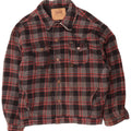 Ανδρικό μπουφάν μπουφάν Wrangler UK 42 XL Grey Check Wool