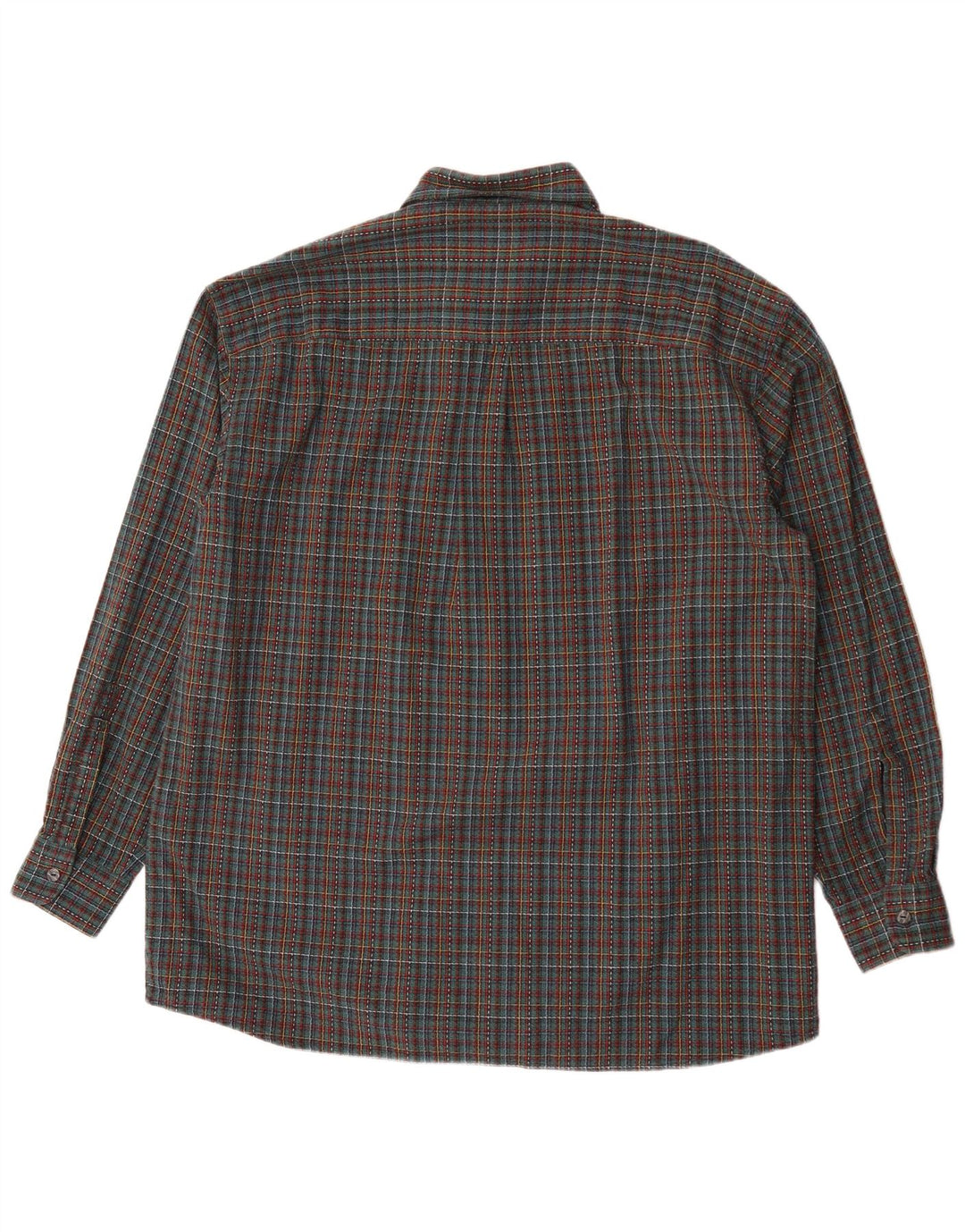 Ανδρικό φανελένιο πουκάμισο Leonardo 44 XL Πράσινο Check