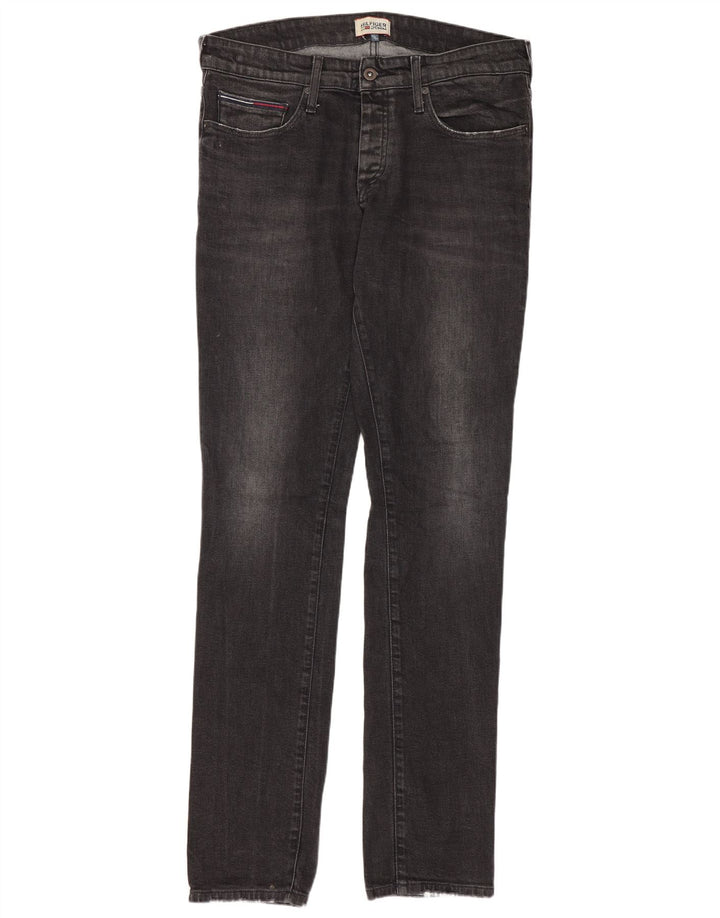 Tommy Hilfiger Ανδρικό Slim Jeans W33 L34 Γκρι βαμβακερό