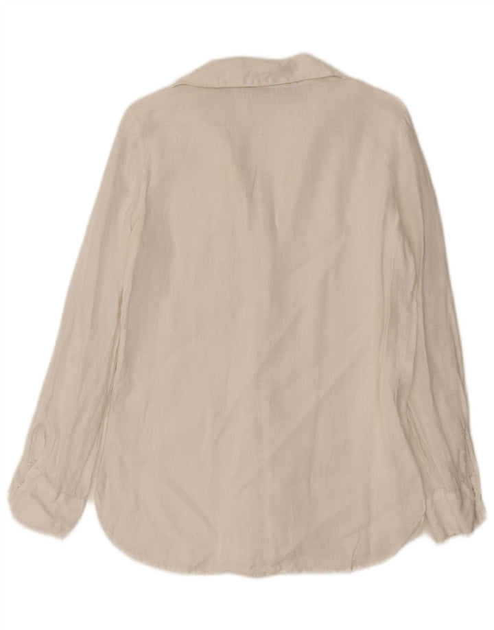 Zara Γυναικείο πουκάμισο UK 10 Small White