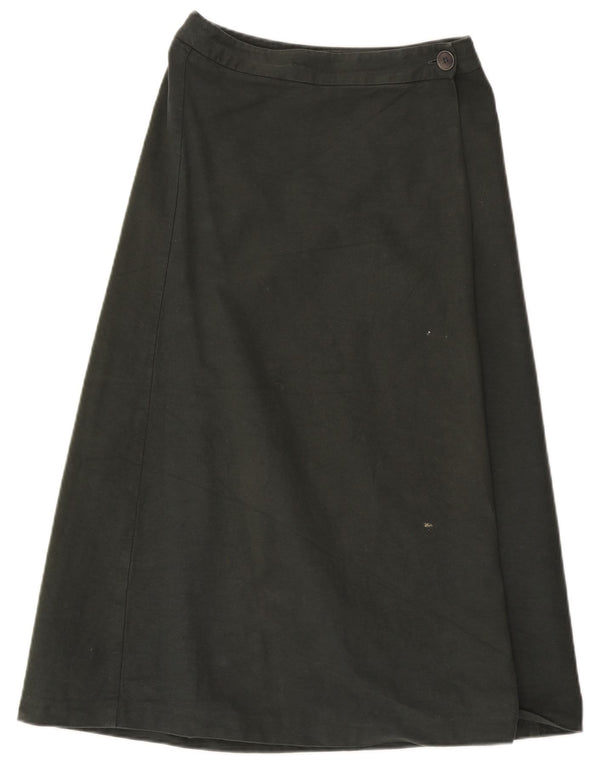 Boden Γυναικεία Ψηλόμεση Φούστα UK 10 Small W26 Πράσινη Βαμβακερή