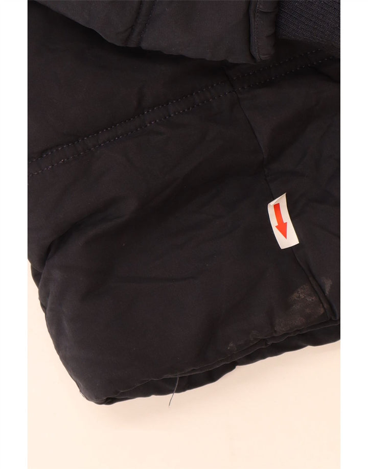 Fat Face Γυναικείο παλτό με κουκούλα UK 8 Small Navy Blue Polyester
