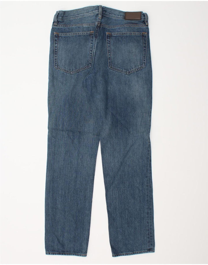 J. CREW Mens The Sutton Straight Jeans W30 L30 Blue Cotton