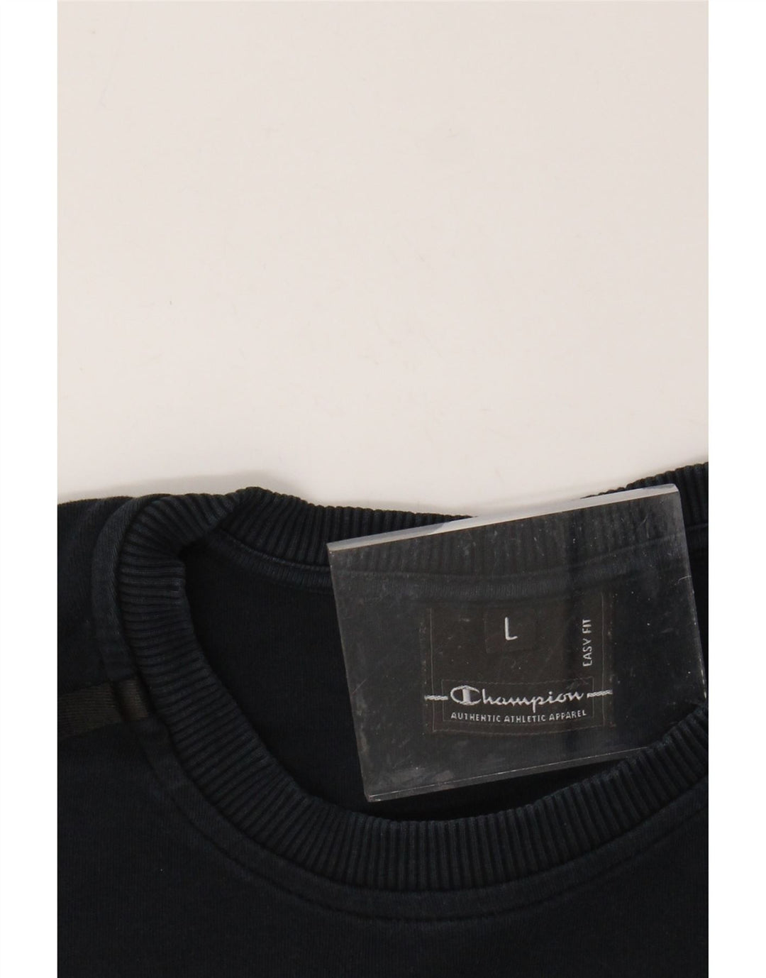 CHAMPION Γυναικείο T-Shirt Easy Fit Top UK 14 Large Navy Blue