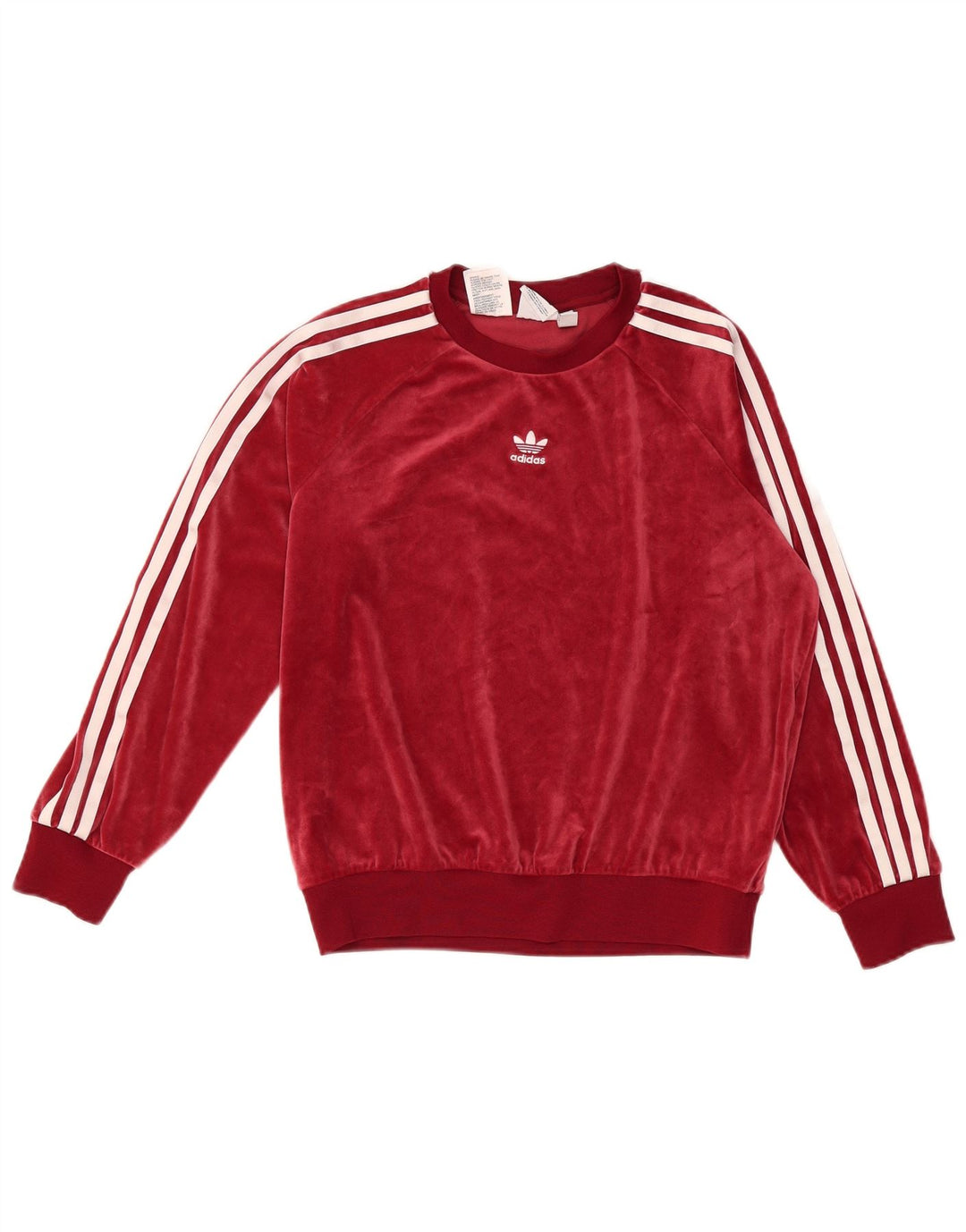 Φούτερ Adidas Loose Fit Jumper 12-13 ετών Βουργουνδίας Πολυεστέρας
