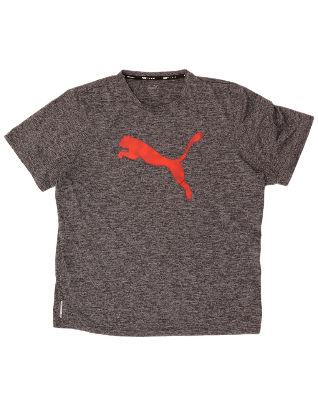 Ανδρικό γραφικό T-Shirt Puma Top XL με γκρι φλύκταινα πολυεστέρα