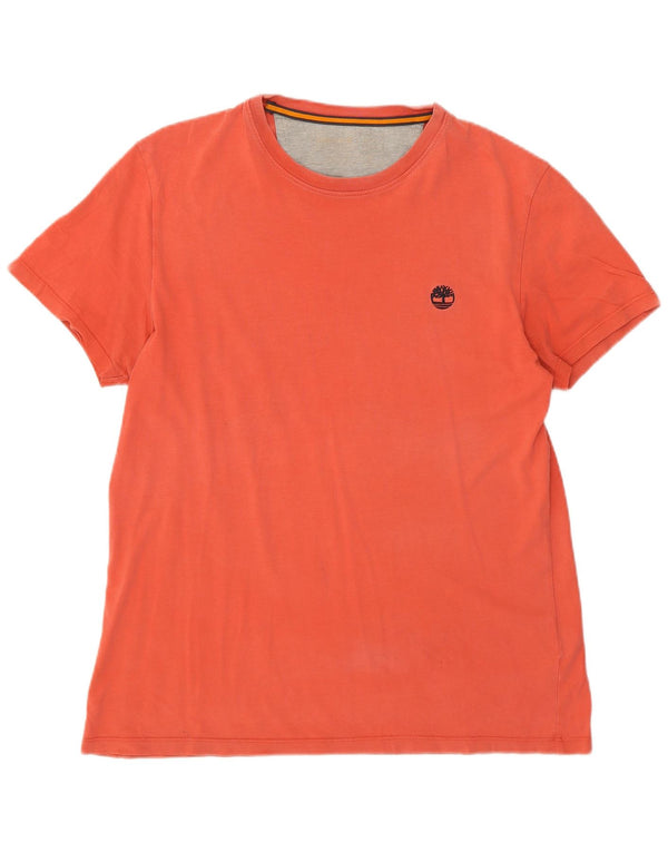 Ανδρικό T-Shirt Timberland Slim Fit Top Μεσαίο Πορτοκαλί