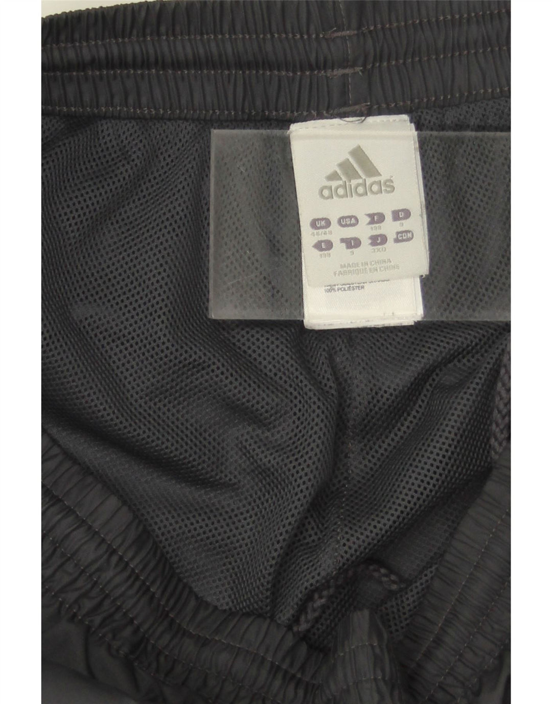 Ανδρική φόρμα ADIDAS Παντελόνι UK 46/48 XL Μαύρο Πολυεστέρας