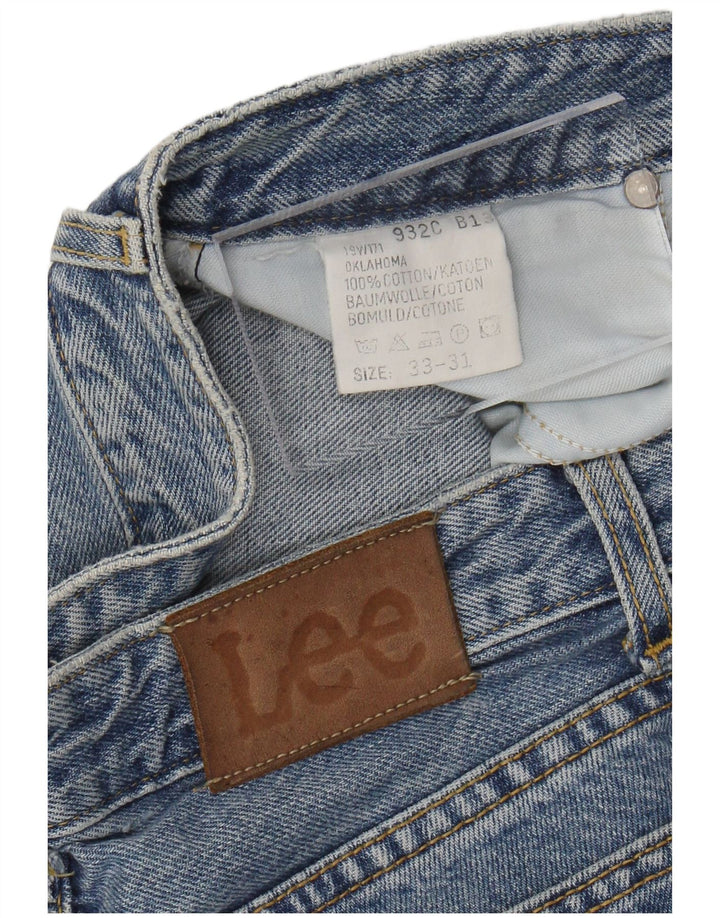 LEE Ανδρικό Τζιν Oklahoma Tapered W33 L27 Μπλε βαμβακερό