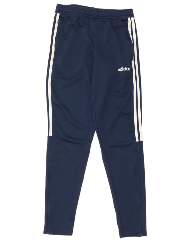 Ανδρική αθλητική φόρμα Adidas Climalite Μικρό Navy Blue Polyester