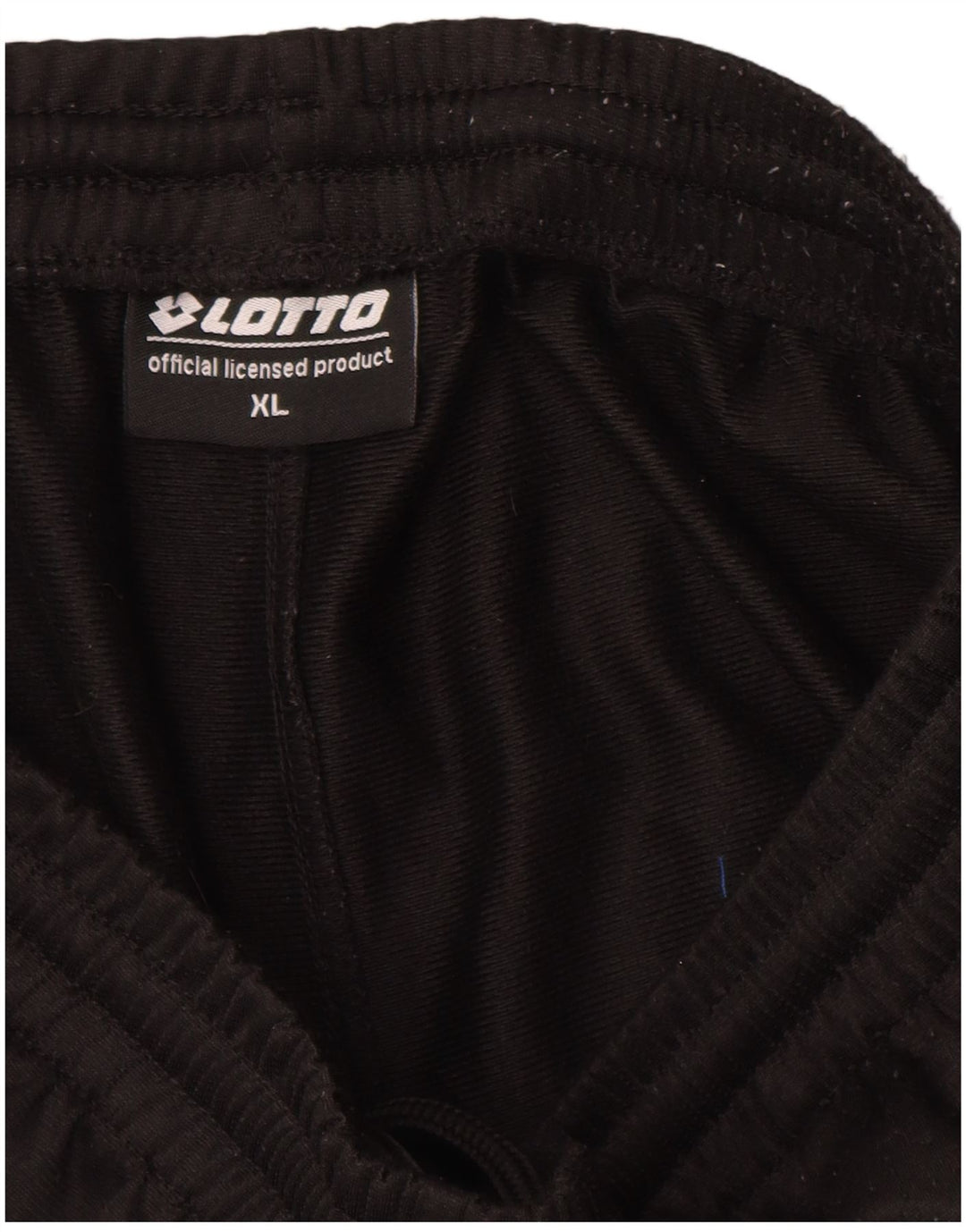 Ανδρική φόρμα Lotto Παντελόνι Joggers XL Μαύρο Πολυεστέρα