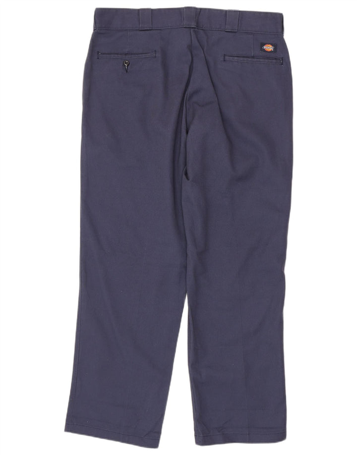 Ανδρικό ίσιο παντελόνι Chino Dickies W38 L30 Navy Blue Polyester