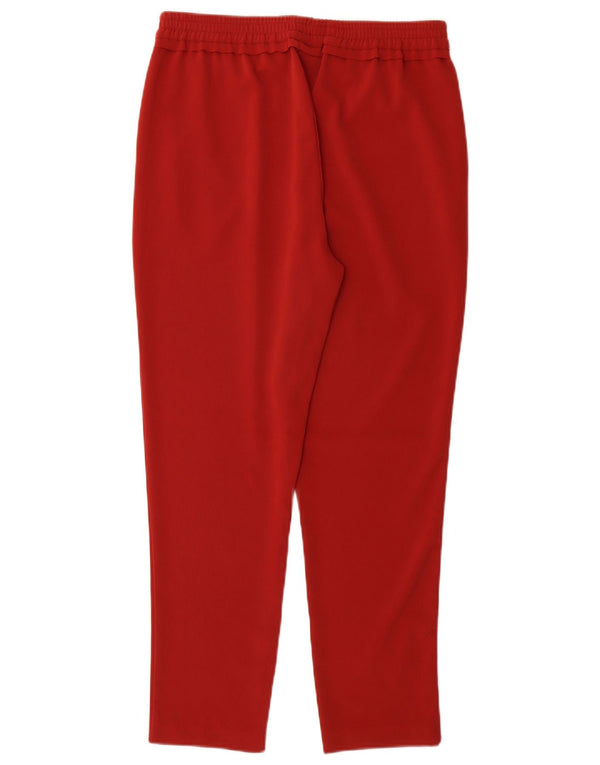 Sisley Γυναικεία φόρμα παντελόνι UK 14 Medium Red