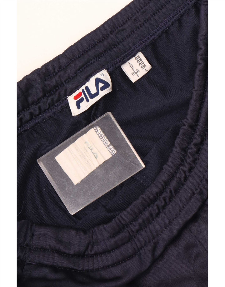 Ανδρική φόρμα γραφικής φόρμας Fila Medium Navy Blue Colourblock