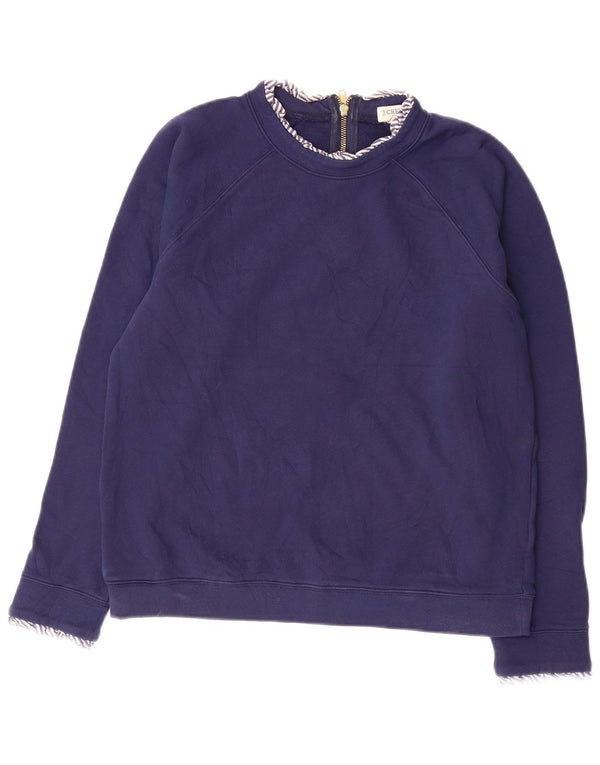 Γυναικεία φούτερ J. CREW Jumper UK 14 Medium Navy Blue Cotton