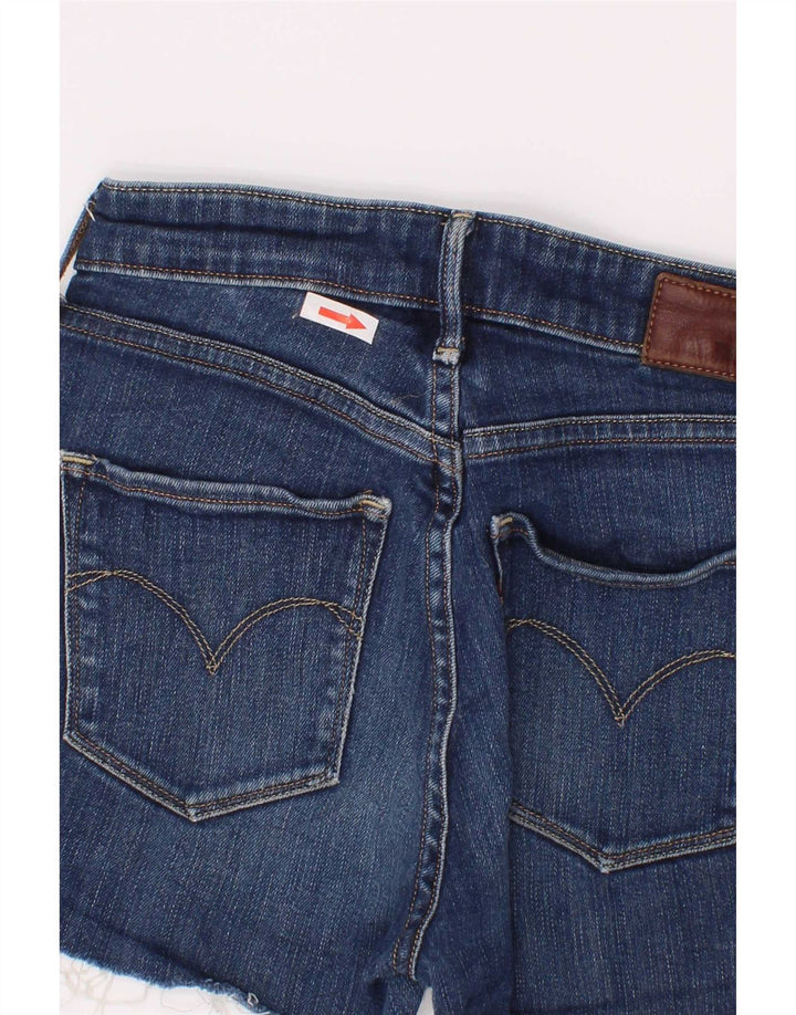 Γυναικείο τζιν σορτς Levi's W25 XS Μπλε βαμβακερό