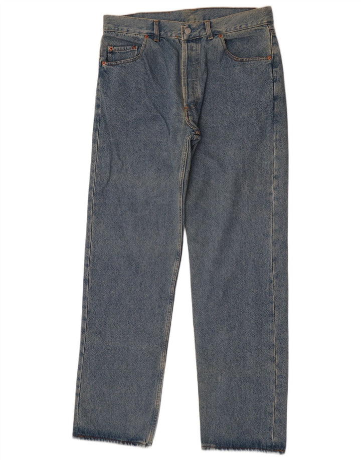 Levi's Mens 501 Straight Jeans W33 L33 Blue