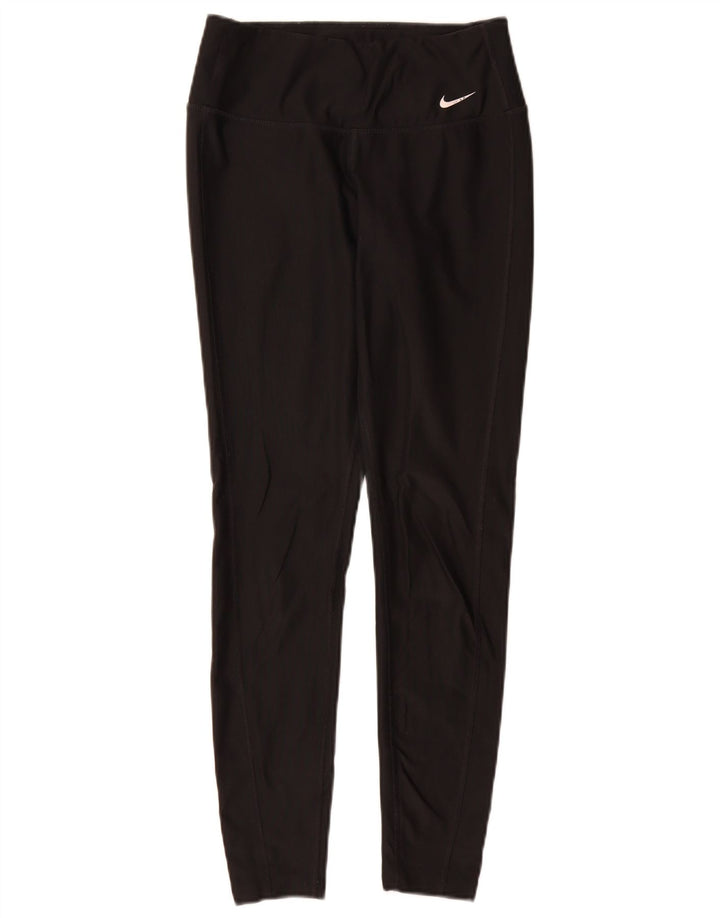 Nike Γυναικεία κολάν Dri Fit UK 6 XS Μαύρο Πολυεστέρας