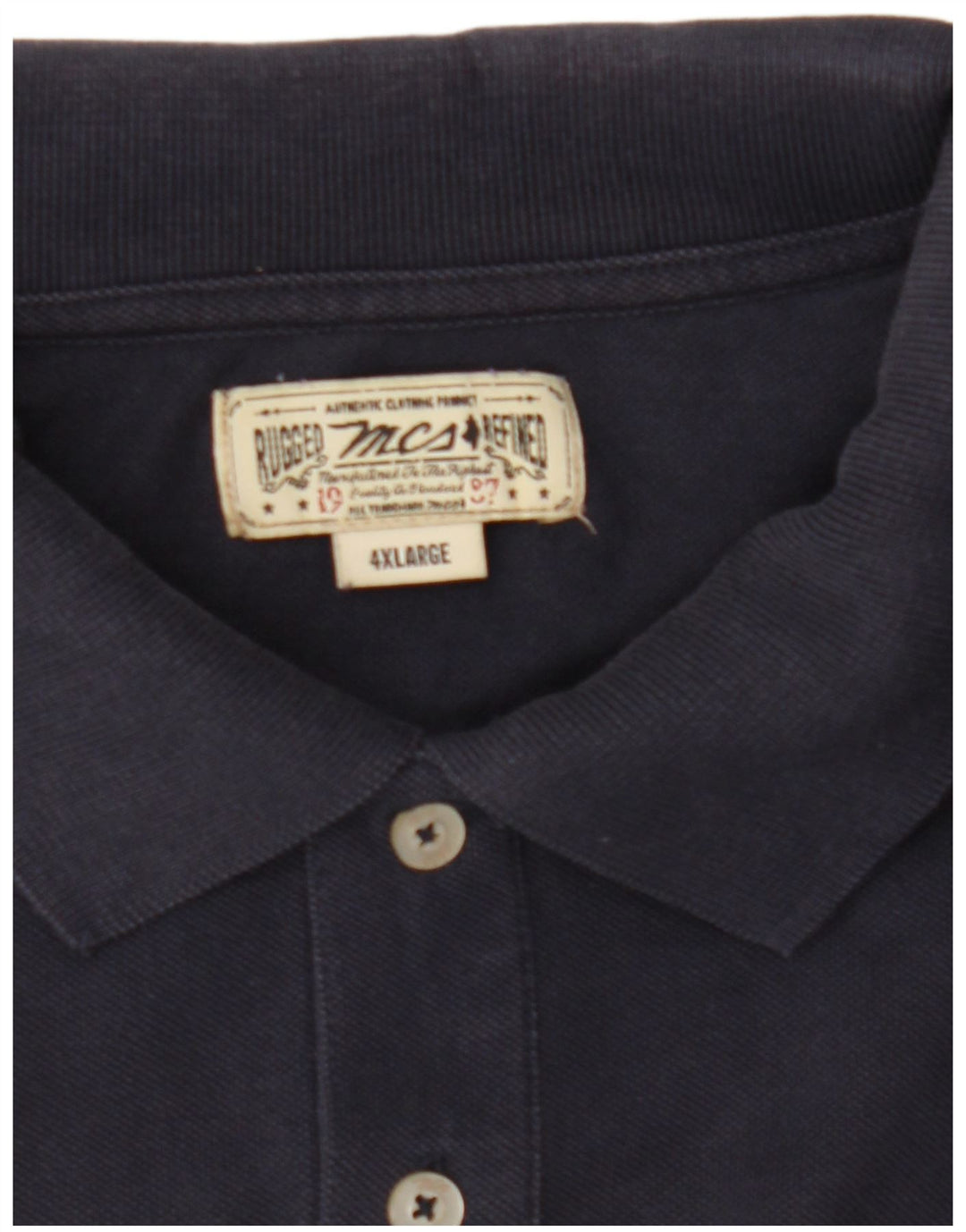 Ανδρικό μπλουζάκι πόλο Marlboro Classics 4XL Navy Blue