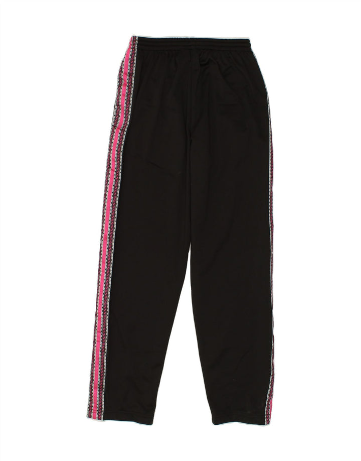 DIADORA Womens Tracksuit Trousers UK 12 Medium Black Polyester Vintage Diadora and Second-Hand Diadora from Messina Hembry 