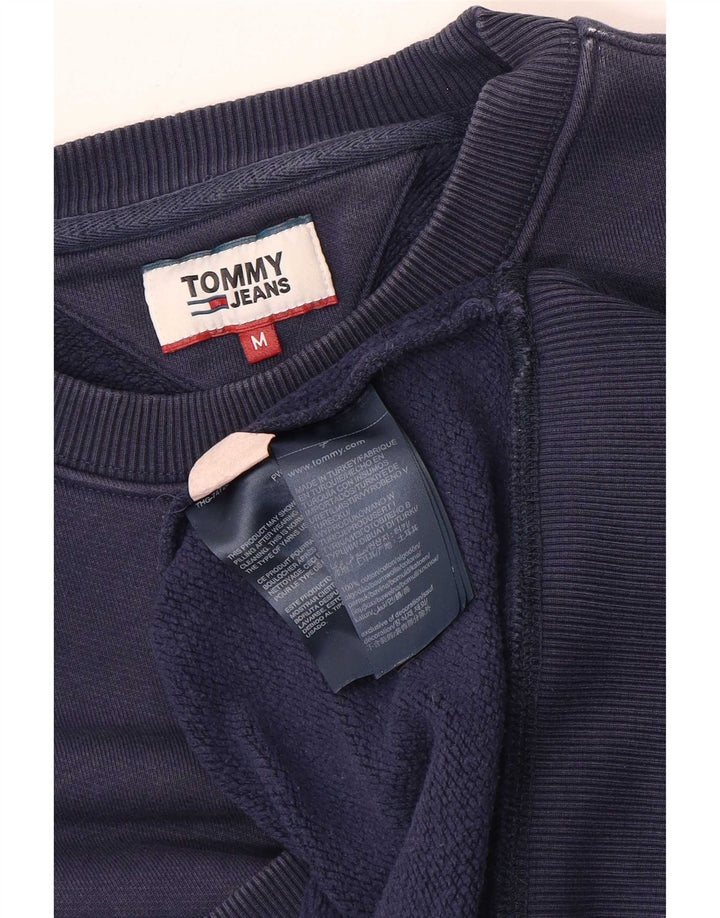 Ανδρικό φούτερ Tommy Hilfiger Jumper Μεσαίο μπλε βαμβακερό