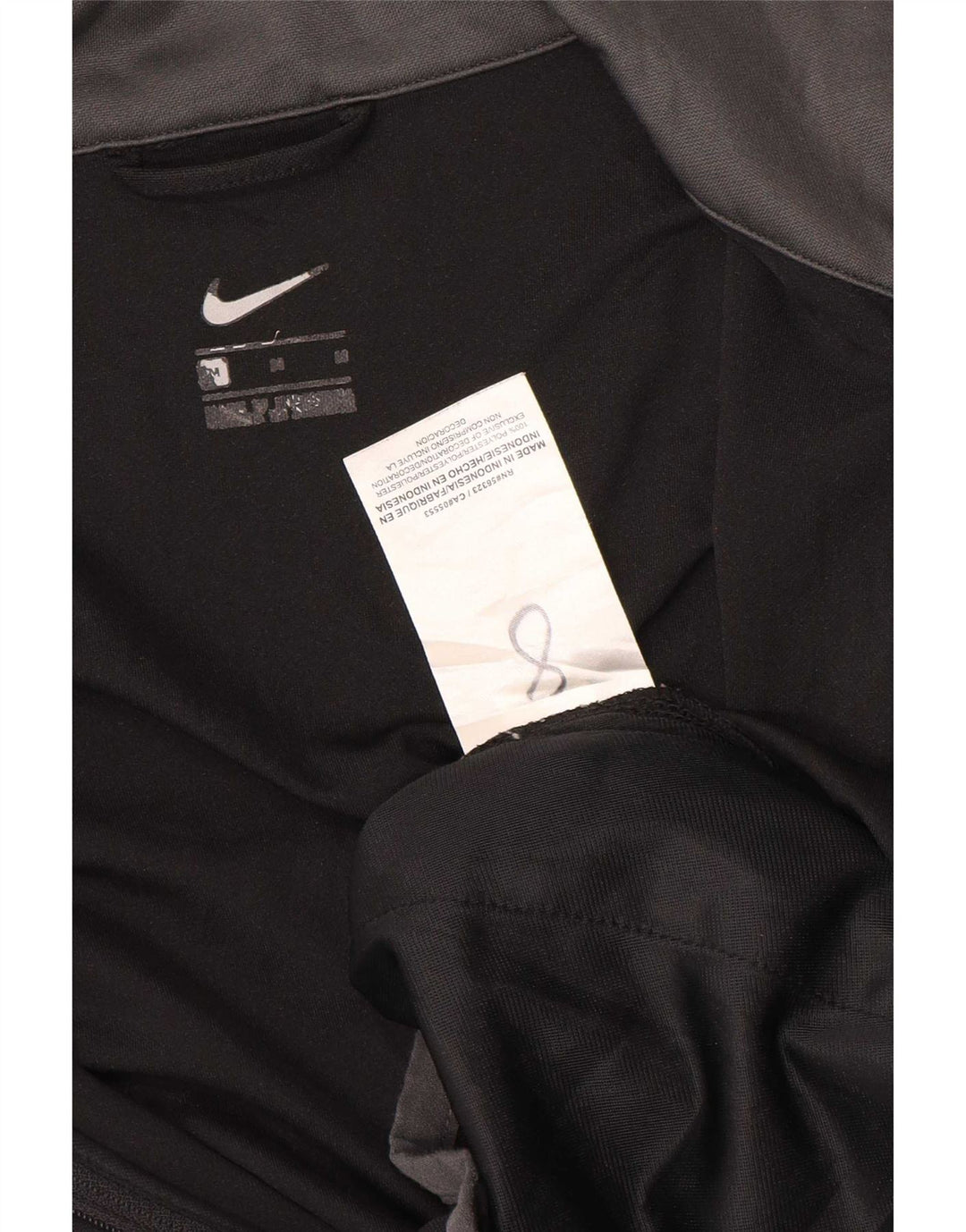 Ανδρική φόρμα φόρμας Nike με γραφικές φόρμες Nike Μπουφάν μεσαίου μαύρου χρώματος πολυεστέρας