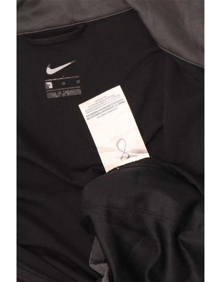 Ανδρική φόρμα φόρμας Nike με γραφικές φόρμες Nike Μπουφάν μεσαίου μαύρου χρώματος πολυεστέρας